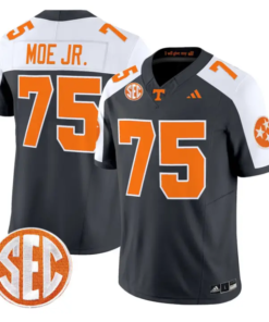 Wendell Moe Jr Jersey #75 Tennessee Vols 2026 Vapor Limited Stitched by My Store NCAA Football Jerseys