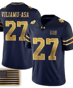 Notre Dame Fighting Irish 2026 Shamrock Series Football Vapor Jersey - Stitched by Notre Dame Fighting Irish