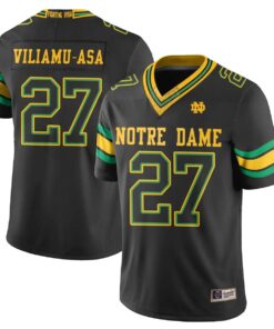 Notre Dame Fighting Irish 2026 Shamrock Series Football Vapor Jersey - Stitched by Notre Dame Fighting Irish