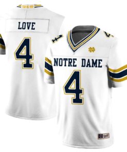 Notre Dame Fighting Irish 2026 Shamrock Series Football Vapor Jersey - Stitched by Notre Dame Fighting Irish