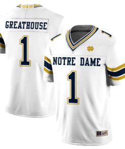 Notre Dame Fighting Irish 2026 Shamrock Series Football Vapor Jersey - Stitched by Notre Dame Fighting Irish