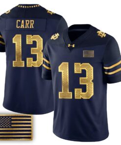 Notre Dame Fighting Irish 2026 Shamrock Series Football Vapor Jersey - Stitched by Notre Dame Fighting Irish