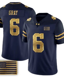 Notre Dame Fighting Irish 2026 Shamrock Series Football Vapor Jersey - Stitched by Notre Dame Fighting Irish