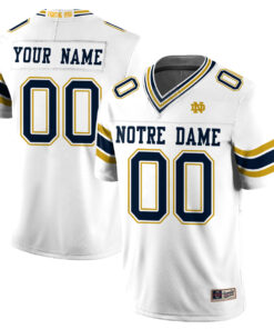 Notre Dame Fighting Irish 2026 Shamrock Series Football Vapor Custom Jersey - Stitched by Notre Dame Fighting Irish