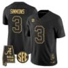 BAMA 2026 Gold Vapor Limited Jersey - Alabama Map - Stitched by Alabama Crimson Tide