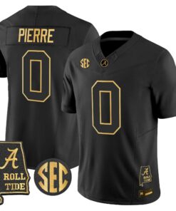 Alabama Crimson Tide 2026 Gold Vapor Limited Jersey - Alabama Map - Stitched 53 BAMA 2026 Gold Vapor Limited Jersey - Alabama Map - Stitched by Alabama Crimson Tide