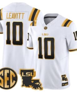 LSU 2026 Louisiana Patch Gold Vapor Limited Jersey - Stitched by Digigearus