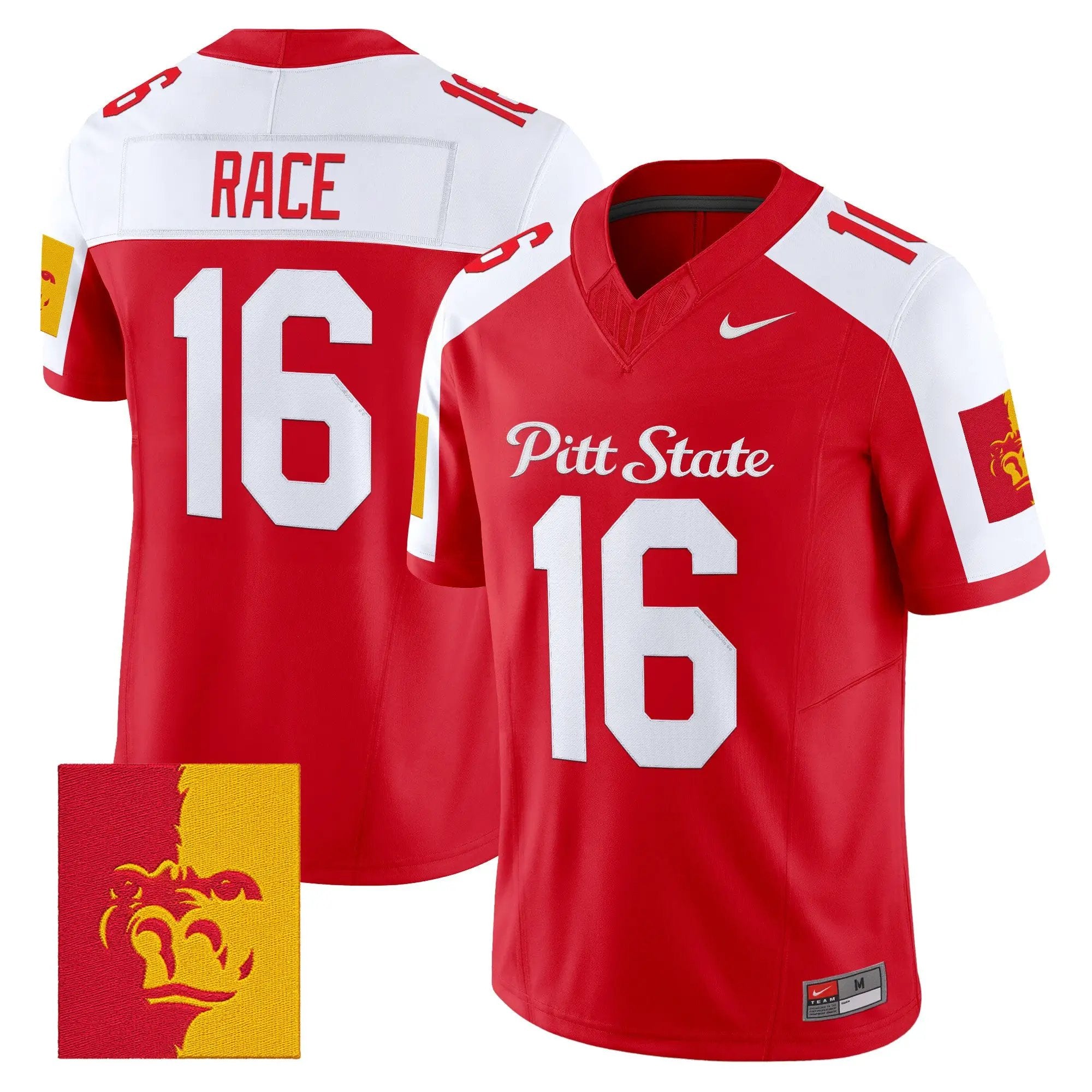 Pittsburg State Athletics 2026 Vapor Limited Jersey - Stitched by Digigearus