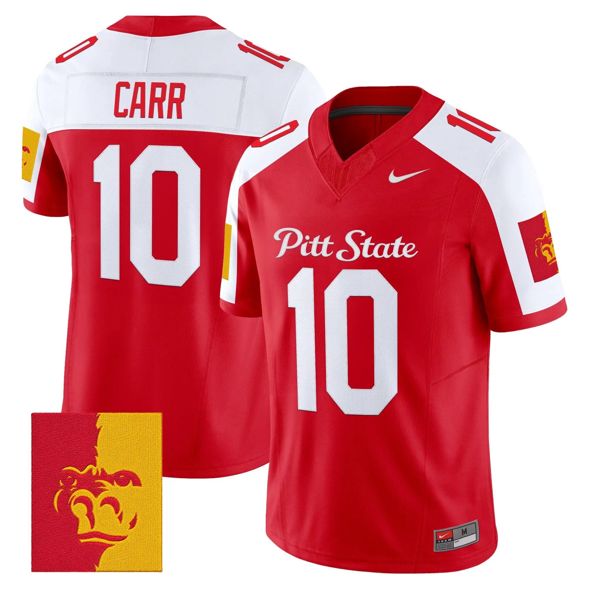 Pittsburg State Athletics 2026 Vapor Limited Jersey - Stitched by Digigearus