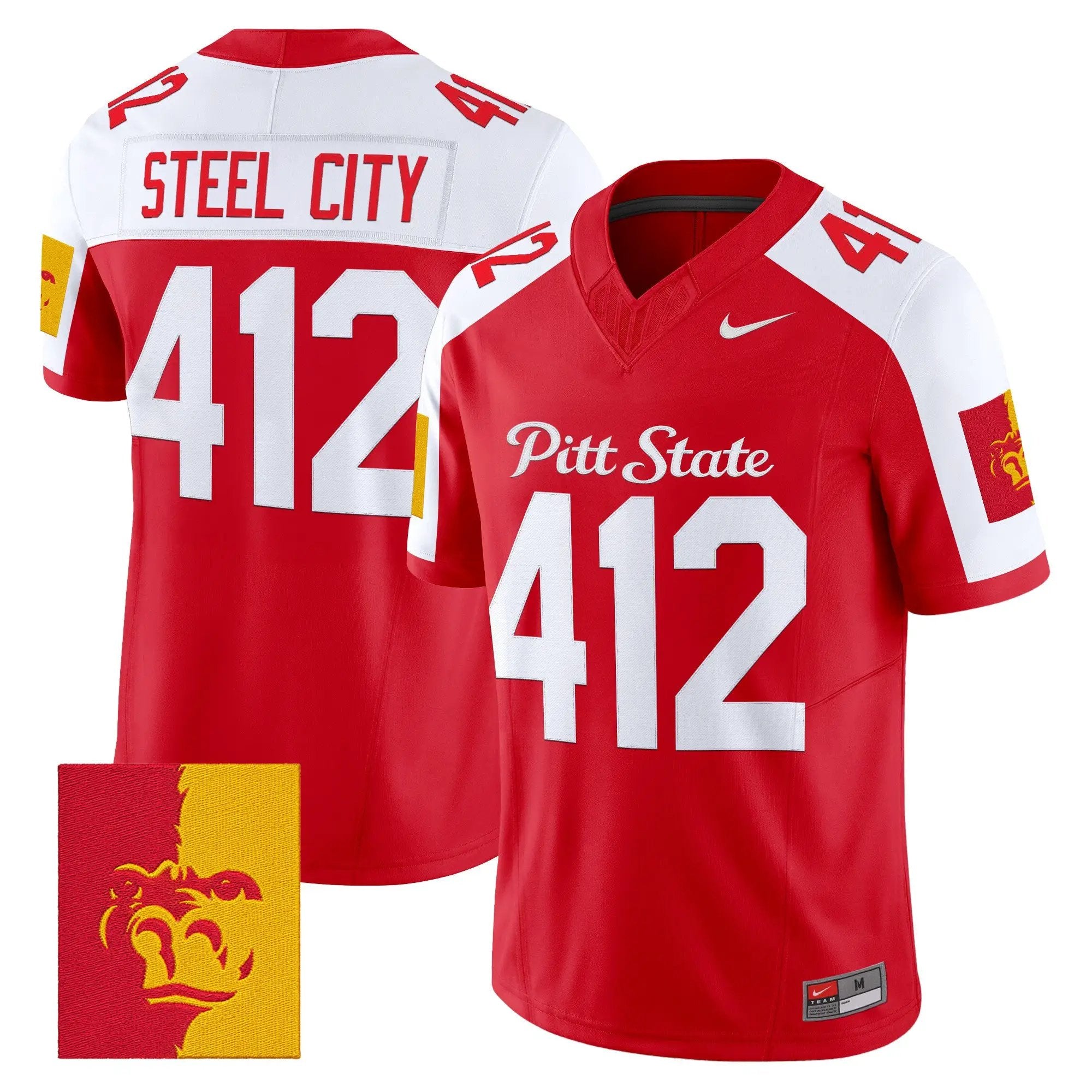 Pittsburg State Athletics 2026 Vapor Limited Jersey - Stitched by Digigearus