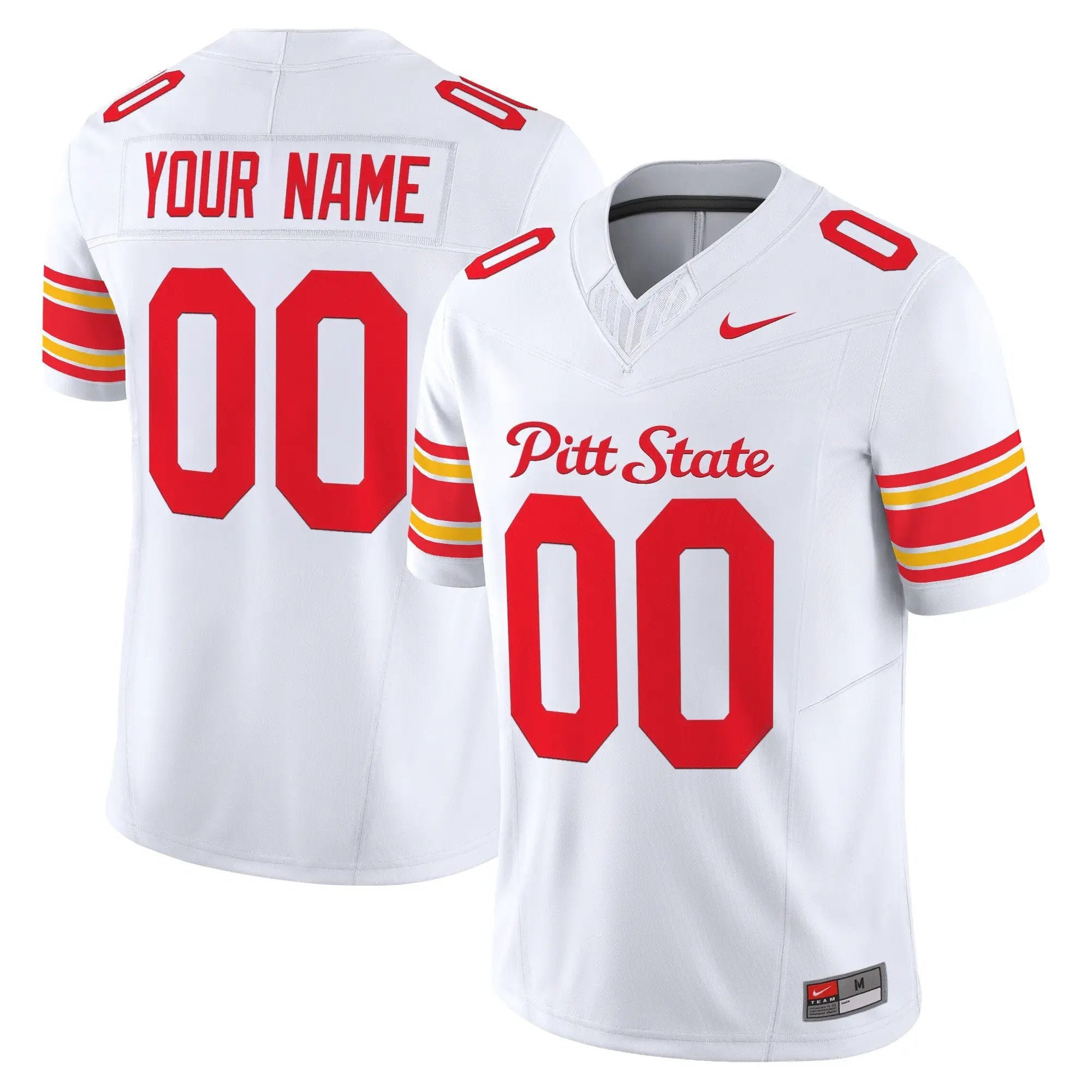 Pittsburg State Athletics 2026 Vapor Limited Custom Jersey - Stitched by Digigearus