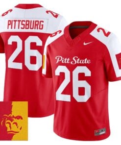 Pittsburg State Athletics 2026 Vapor Limited Jersey - Stitched by Digigearus