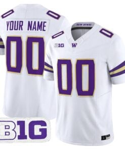 Washington Huskies 2026 Vapor Limited Custom Jersey - Stitched 7 Washington Huskies 2026 Vapor Limited Custom Jersey - Stitched by Digigearus