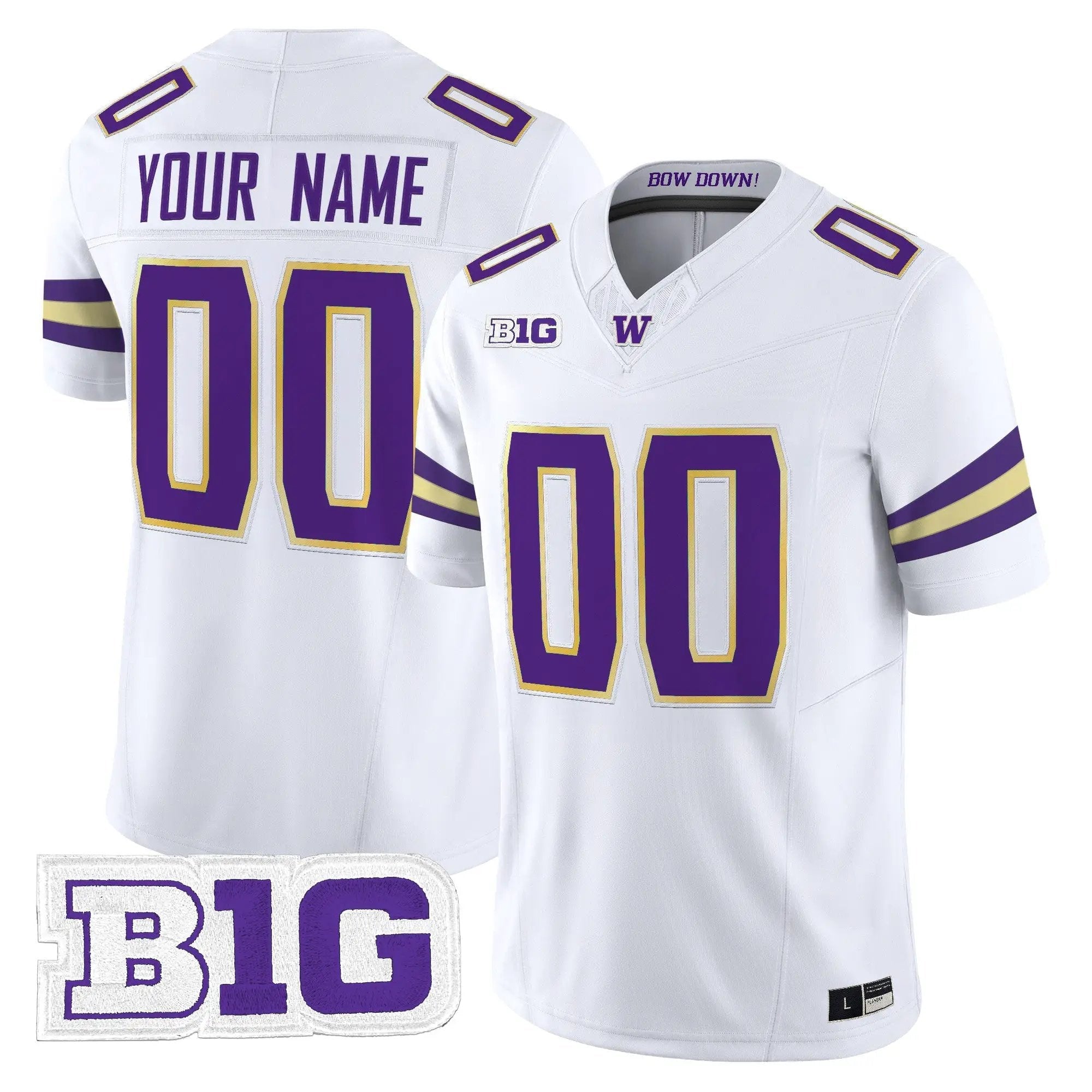 Washington Huskies 2026 Vapor Limited Custom Jersey - Stitched 3 Washington Huskies 2026 Vapor Limited Custom Jersey - Stitched by Digigearus
