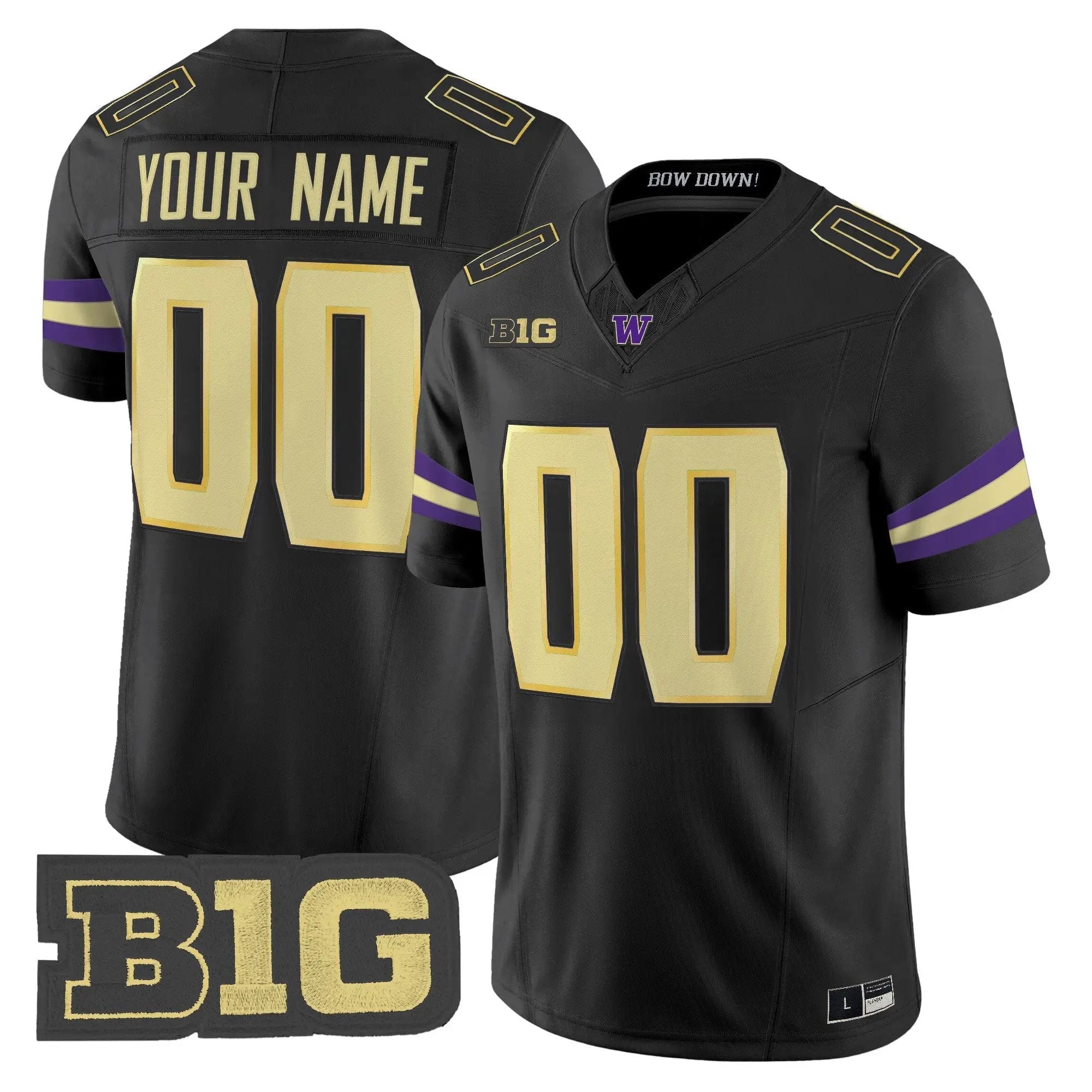 Washington Huskies 2026 Vapor Limited Custom Jersey - Stitched 2 Washington Huskies 2026 Vapor Limited Custom Jersey - Stitched by Digigearus