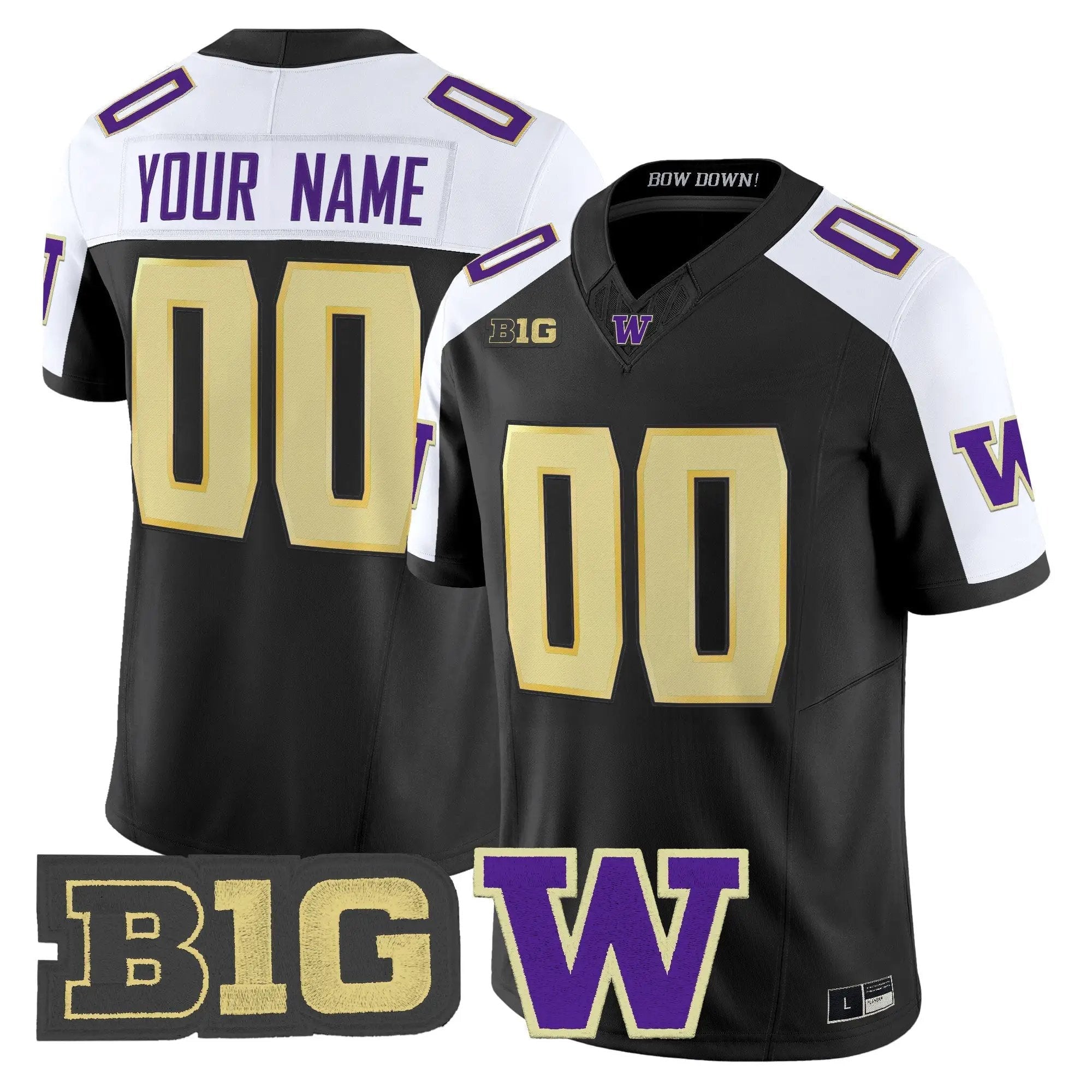 Washington Huskies 2026 Vapor Limited Custom Jersey - Stitched 5 Washington Huskies 2026 Vapor Limited Custom Jersey - Stitched by Digigearus