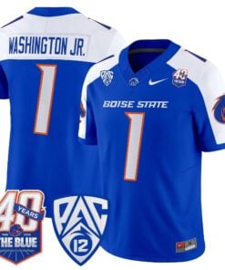 Boise State Broncos 2026 Vapor Limited Jersey - 40th Anniversary Patch - Stitched 39 BSU 2026 Vapor Limited Jersey - 40th Anniversary Patch - Stitched by Digigearus