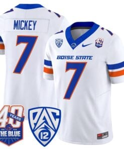 Boise State Broncos 2026 Vapor Limited Jersey - 40th Anniversary Patch - Stitched 65 BSU 2026 Vapor Limited Jersey - 40th Anniversary Patch - Stitched by Digigearus