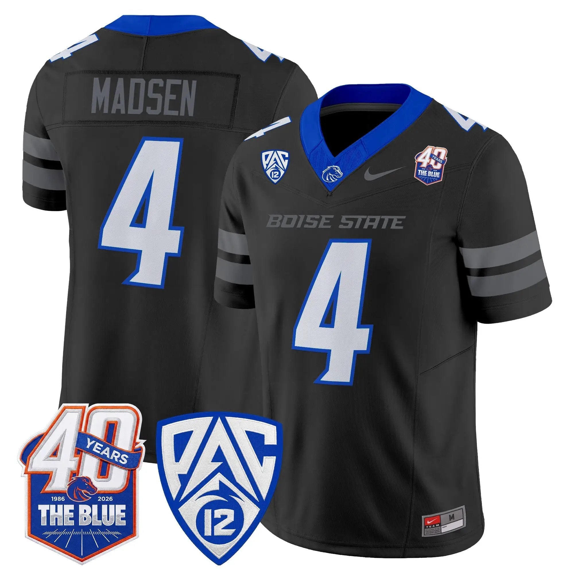 Boise State Broncos 2026 Vapor Limited Jersey - 40th Anniversary Patch - Stitched 32 BSU 2026 Vapor Limited Jersey - 40th Anniversary Patch - Stitched by Digigearus