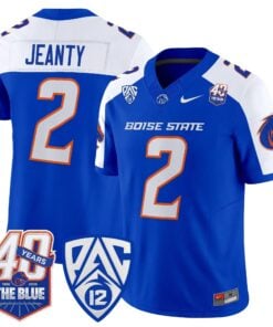 Boise State Broncos 2026 Vapor Limited Jersey - 40th Anniversary Patch - Stitched 41 BSU 2026 Vapor Limited Jersey - 40th Anniversary Patch - Stitched by Digigearus