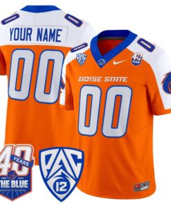 BSU 2026 Vapor Limited Custom Jersey - 40th Anniversary Patch - Stitched by Digigearus