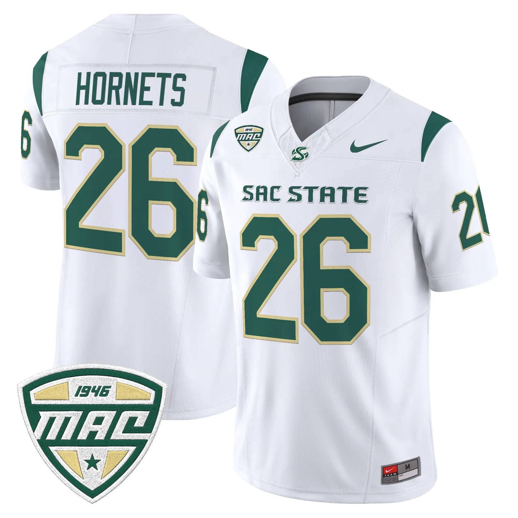 Sacramento State Hornets 2026 Vapor Limited Jersey - Stitched by Digigearus