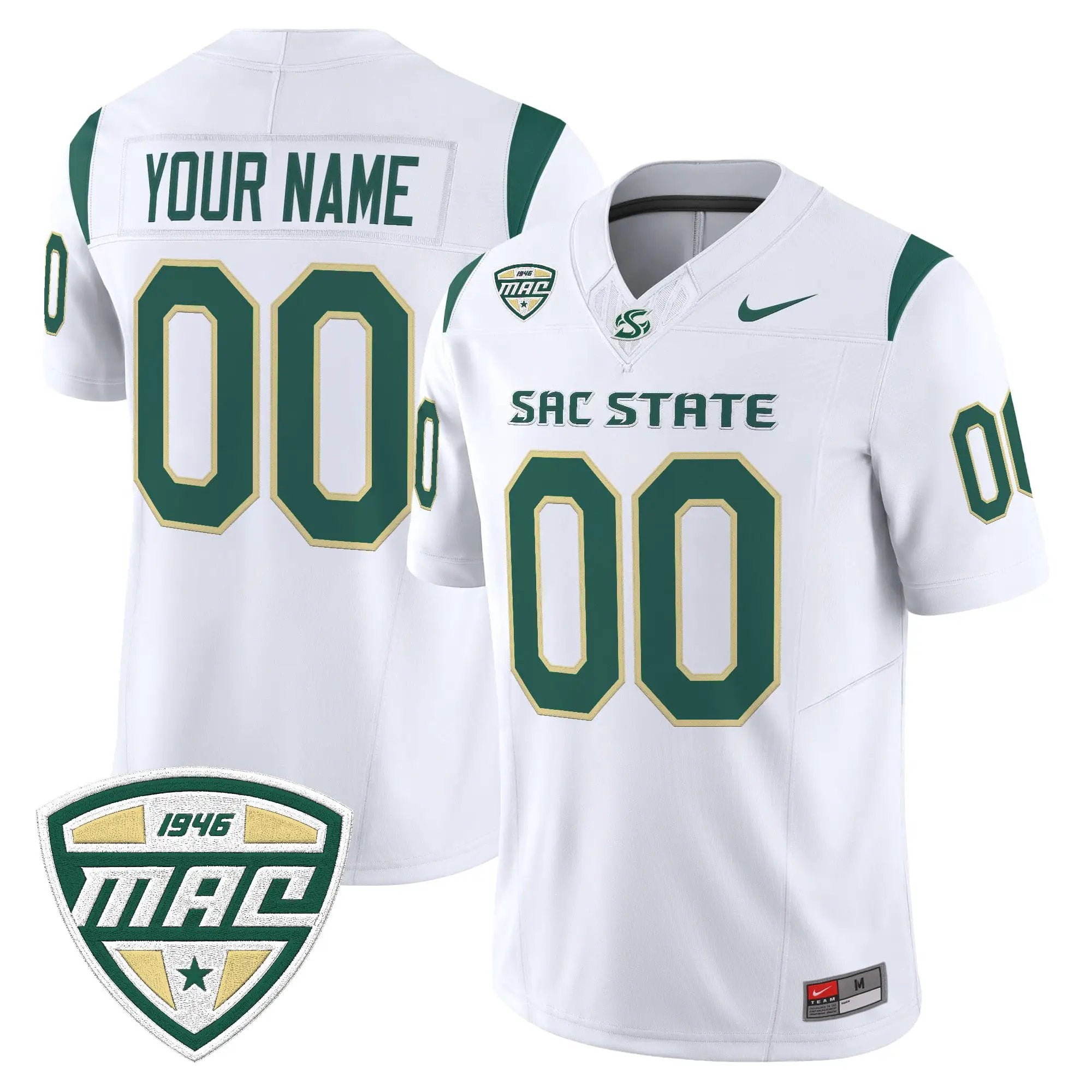 Sacramento State Hornets 2026 Vapor Limited Custom Jersey - Stitched 2 Sacramento State Hornets 2026 Vapor Limited Custom Jersey - Stitched by Digigearus