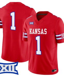 Kansas Jayhawks 2026 Vapor Limited Jersey - Stitched 65 KU 2026 Vapor Limited Jersey - Stitched by Digigearus