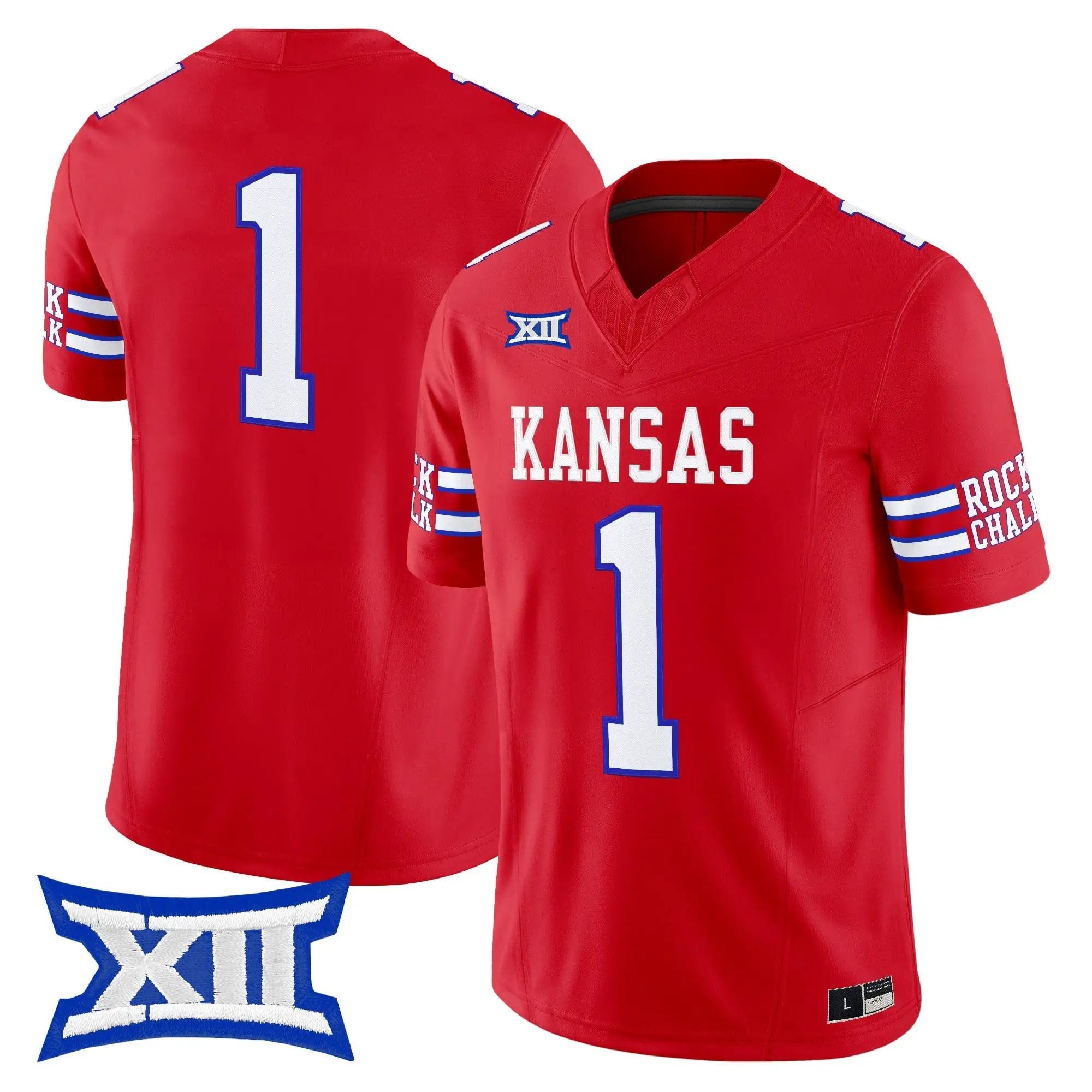Kansas Jayhawks 2026 Vapor Limited Jersey - Stitched 22 KU 2026 Vapor Limited Jersey - Stitched by Digigearus