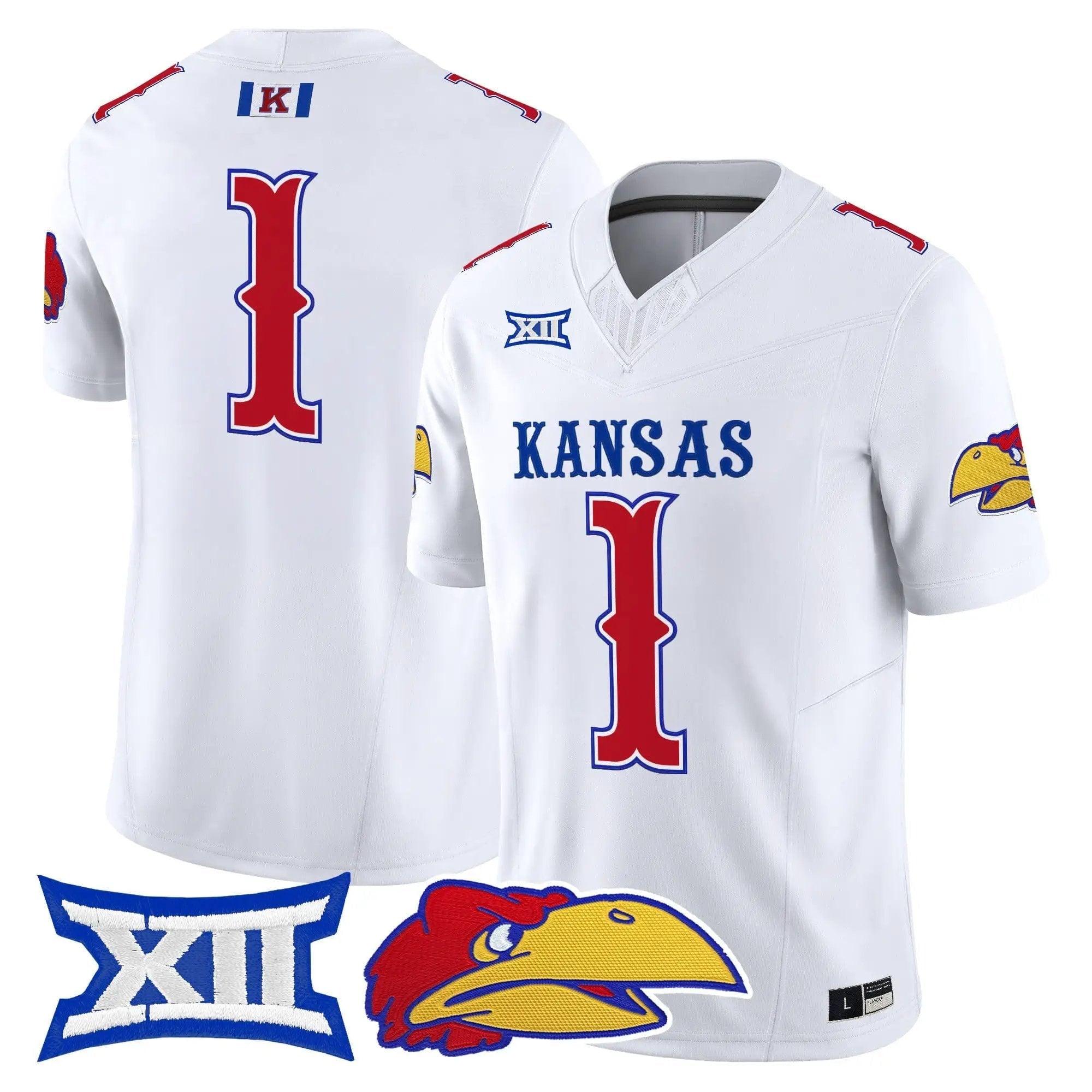 Kansas Jayhawks 2026 Vapor Limited Jersey - Stitched 7 KU 2026 Vapor Limited Jersey - Stitched by Digigearus