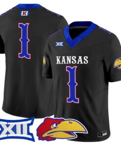 Kansas Jayhawks 2026 Vapor Limited Jersey - Stitched 58 KU 2026 Vapor Limited Jersey - Stitched by Digigearus