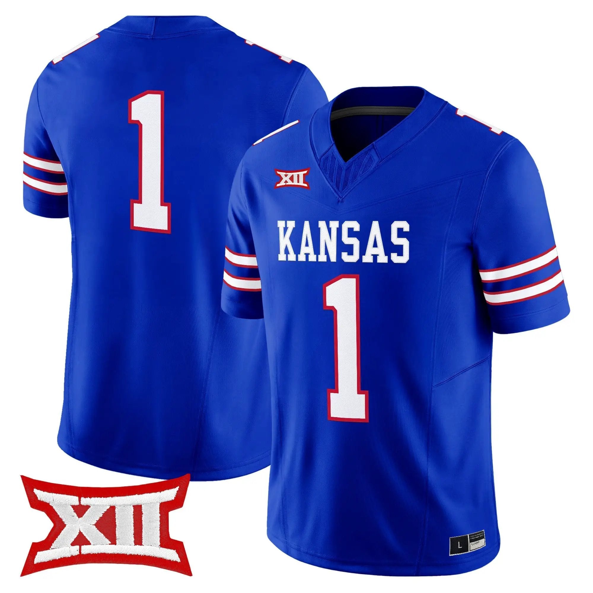 Kansas Jayhawks 2026 Vapor Limited Jersey - Stitched 30 KU 2026 Vapor Limited Jersey - Stitched by Digigearus