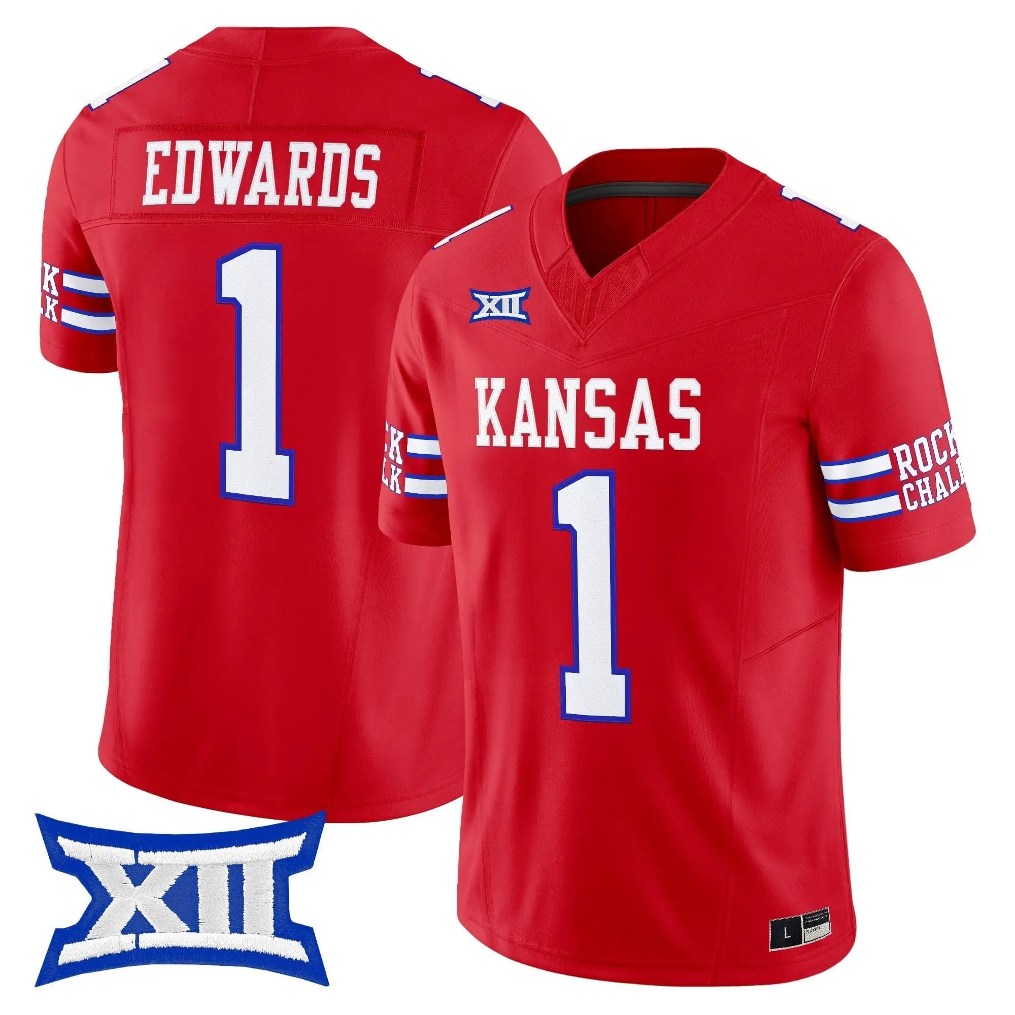 Kansas Jayhawks 2026 Vapor Limited Jersey - Stitched 16 KU 2026 Vapor Limited Jersey - Stitched by Digigearus