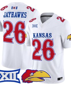 Kansas Jayhawks 2026 Vapor Limited Jersey - Stitched 49 KU 2026 Vapor Limited Jersey - Stitched by Digigearus