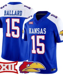 Kansas Jayhawks 2026 Vapor Limited Jersey - Stitched 76 KU 2026 Vapor Limited Jersey - Stitched by Digigearus