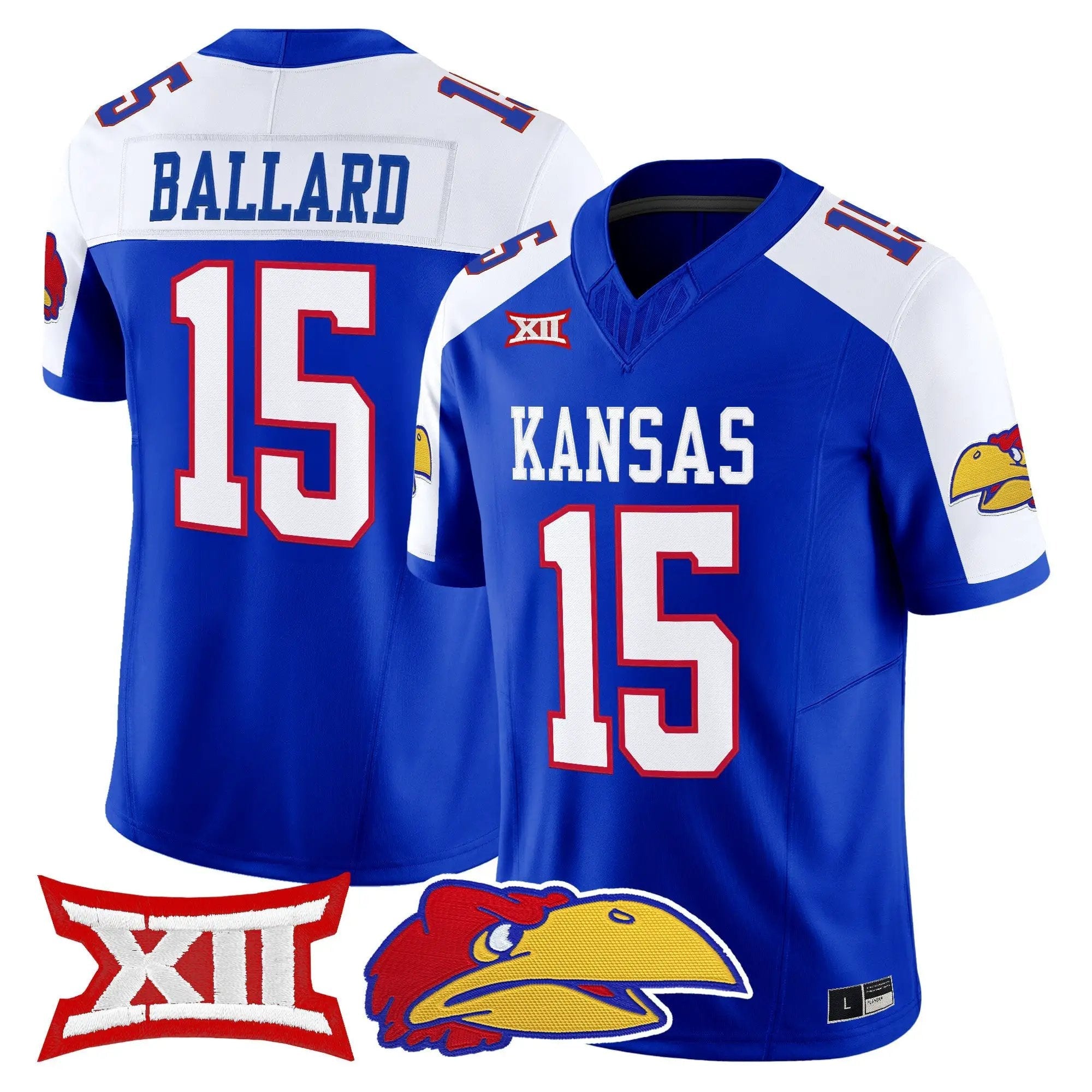 Kansas Jayhawks 2026 Vapor Limited Jersey - Stitched 33 KU 2026 Vapor Limited Jersey - Stitched by Digigearus