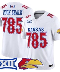 Kansas Jayhawks 2026 Vapor Limited Jersey - Stitched 45 KU 2026 Vapor Limited Jersey - Stitched by Digigearus