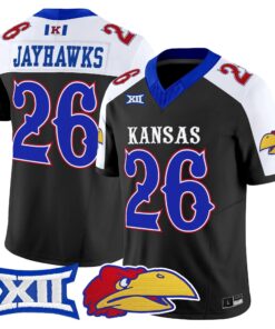 Kansas Jayhawks 2026 Vapor Limited Jersey - Stitched 87 KU 2026 Vapor Limited Jersey - Stitched by Digigearus
