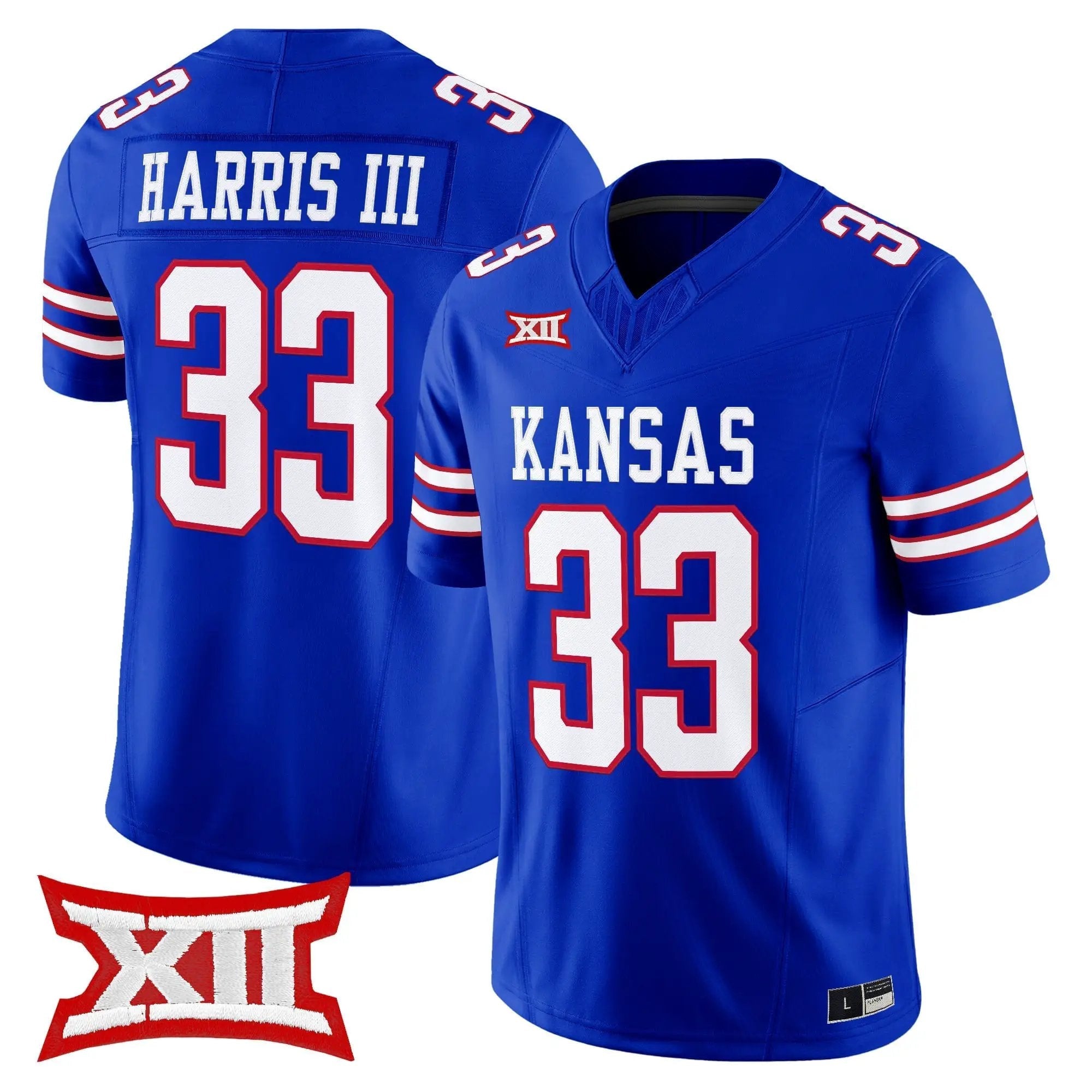 Kansas Jayhawks 2026 Vapor Limited Jersey - Stitched 27 KU 2026 Vapor Limited Jersey - Stitched by Digigearus