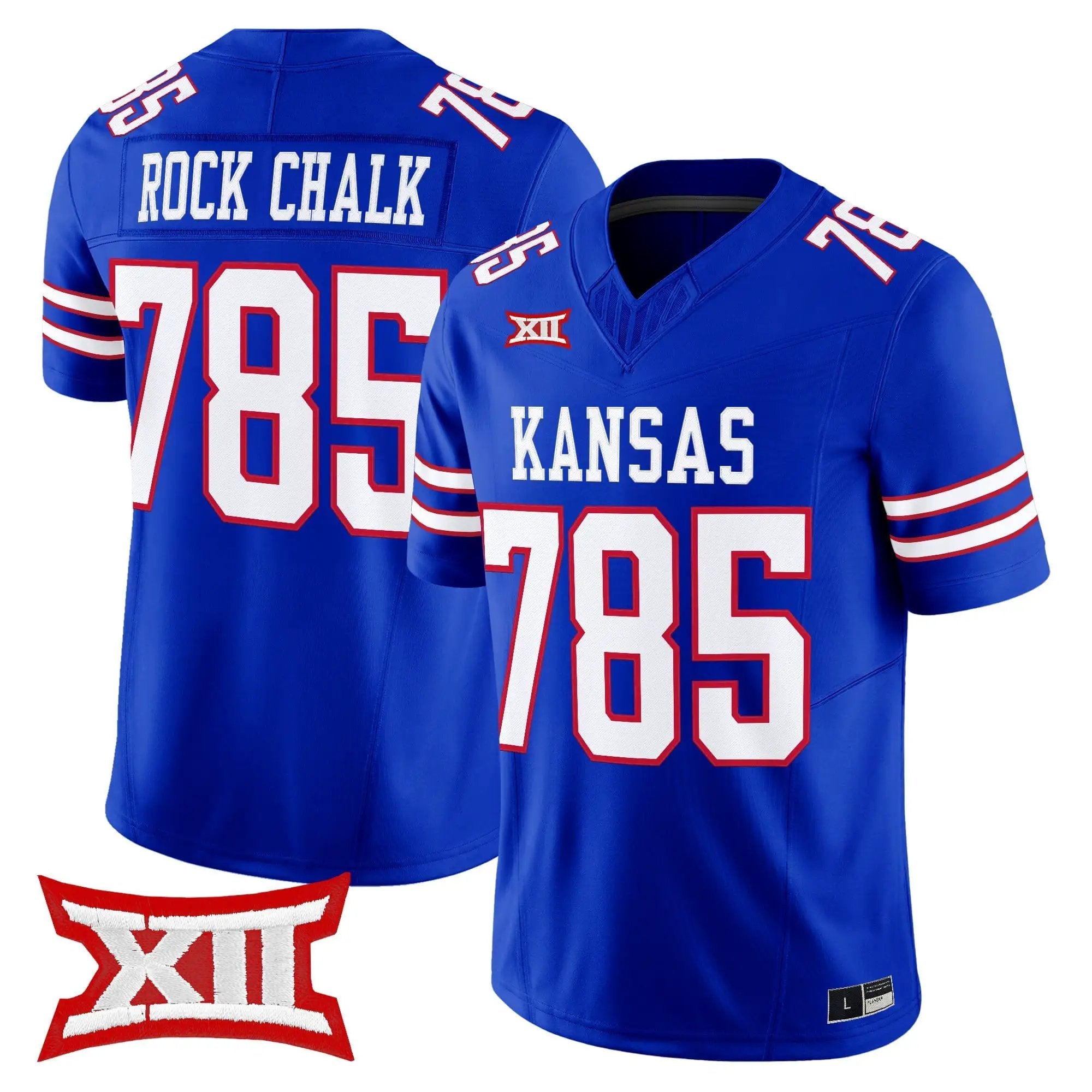 Kansas Jayhawks 2026 Vapor Limited Jersey - Stitched 23 KU 2026 Vapor Limited Jersey - Stitched by Digigearus