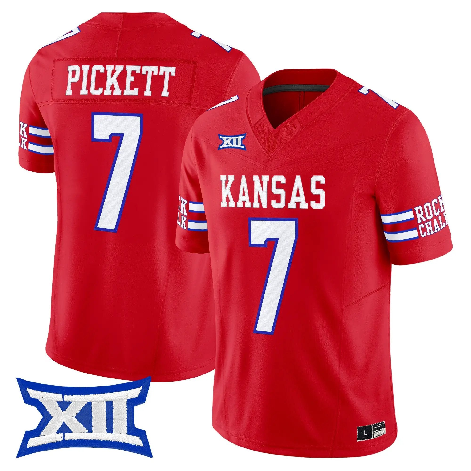 Kansas Jayhawks 2026 Vapor Limited Jersey - Stitched 18 KU 2026 Vapor Limited Jersey - Stitched by Digigearus