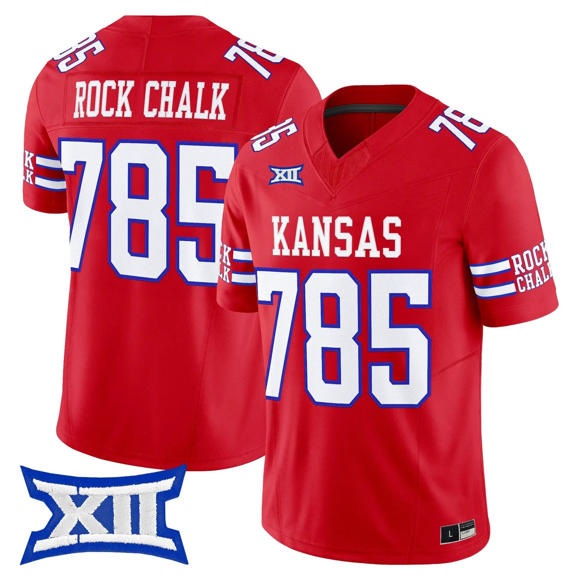 Kansas Jayhawks 2026 Vapor Limited Jersey - Stitched 17 KU 2026 Vapor Limited Jersey - Stitched by Digigearus