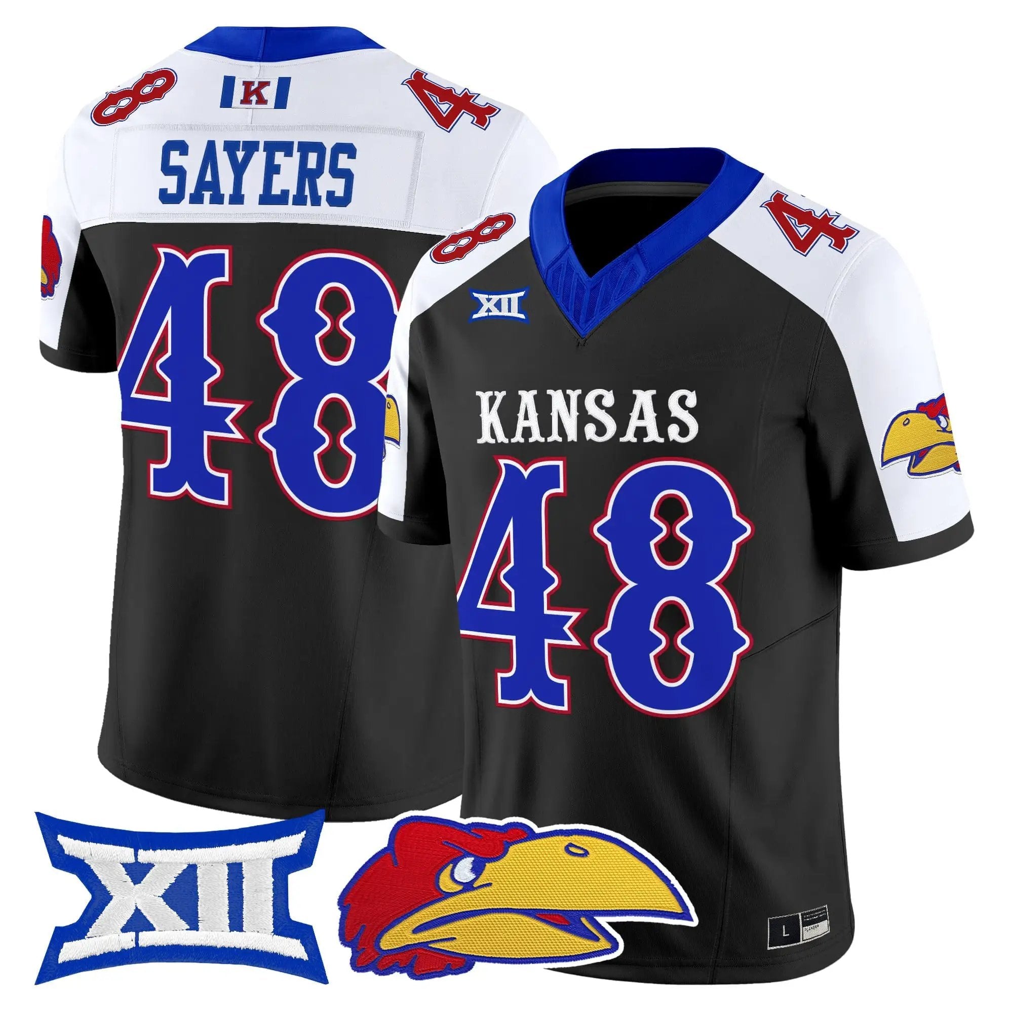Kansas Jayhawks 2026 Vapor Limited Jersey - Stitched 43 KU 2026 Vapor Limited Jersey - Stitched by Digigearus