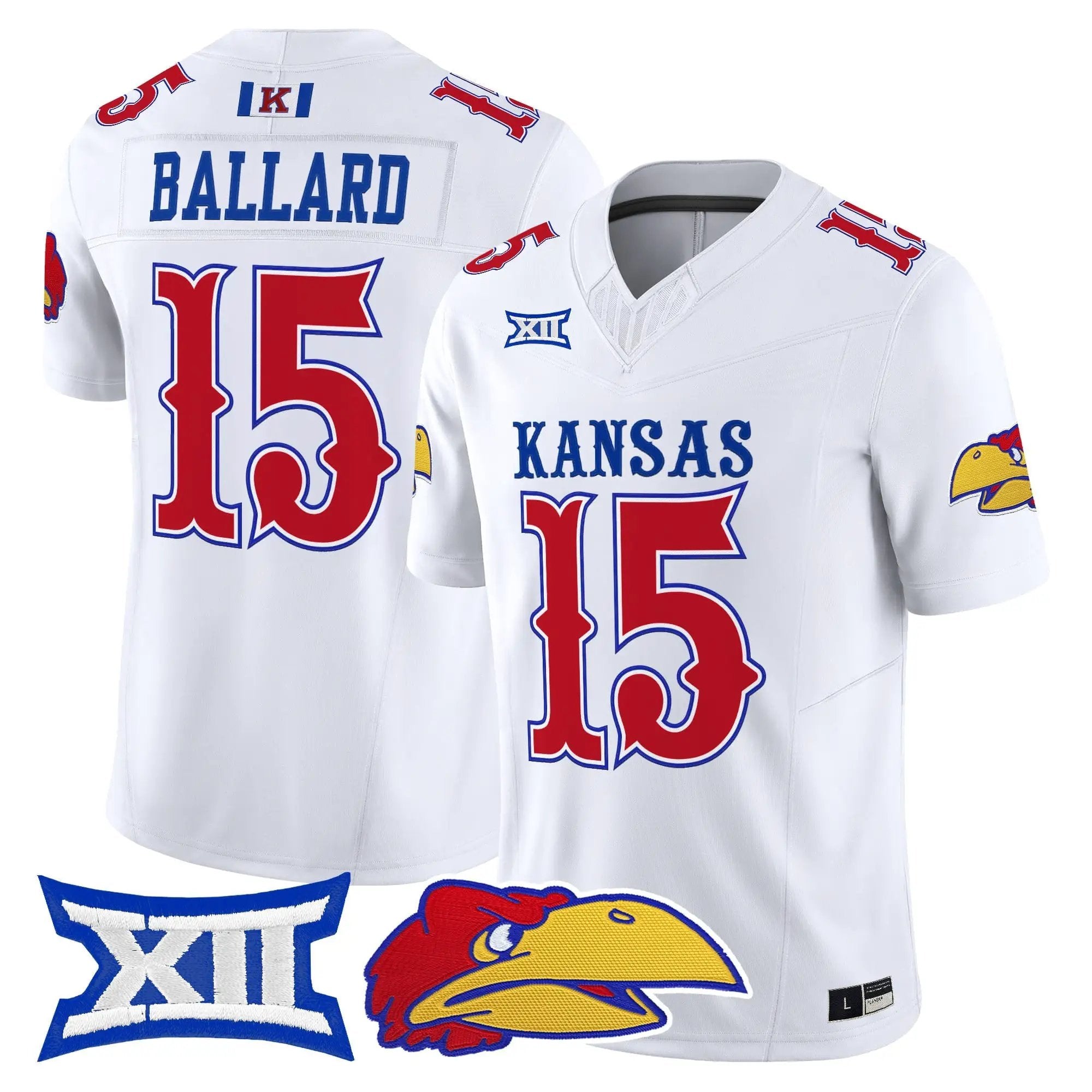 Kansas Jayhawks 2026 Vapor Limited Jersey - Stitched 4 KU 2026 Vapor Limited Jersey - Stitched by Digigearus