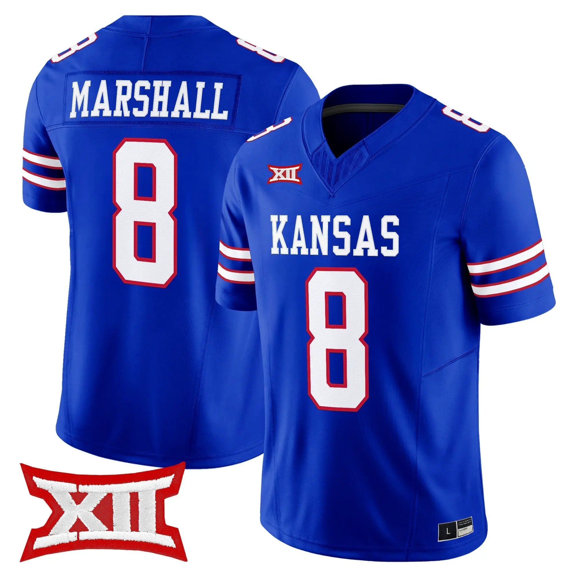 Kansas Jayhawks 2026 Vapor Limited Jersey - Stitched 25 KU 2026 Vapor Limited Jersey - Stitched by Digigearus