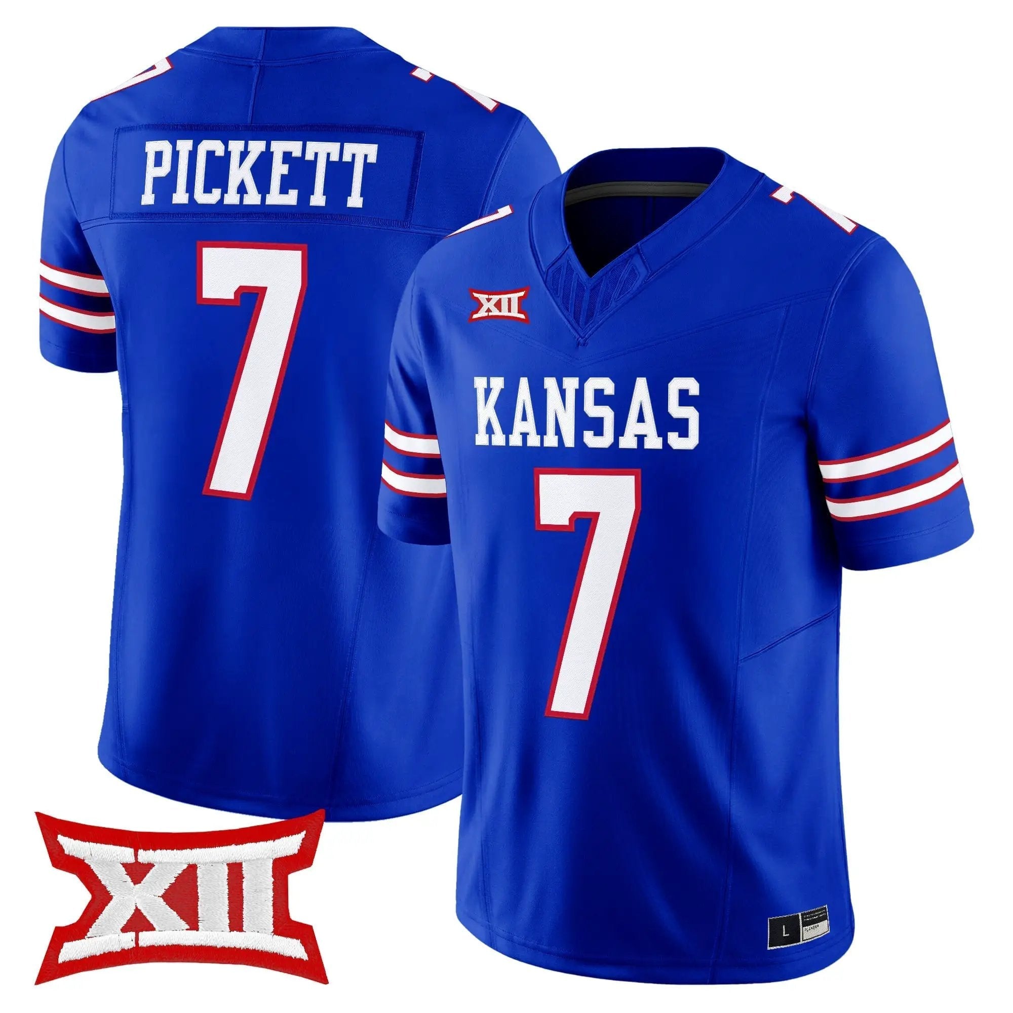 Kansas Jayhawks 2026 Vapor Limited Jersey - Stitched 24 KU 2026 Vapor Limited Jersey - Stitched by Digigearus