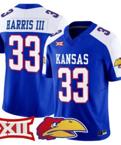 Kansas Jayhawks 2026 Vapor Limited Jersey - Stitched 77 KU 2026 Vapor Limited Jersey - Stitched by Digigearus