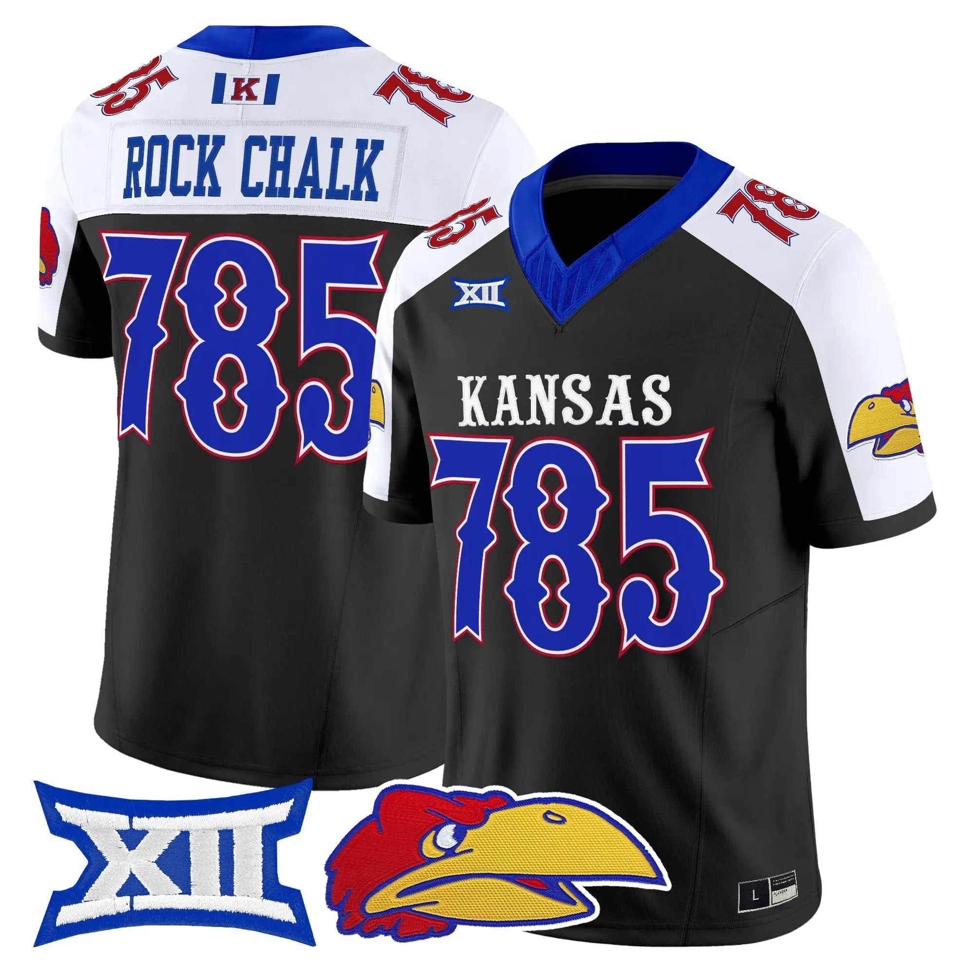 Kansas Jayhawks 2026 Vapor Limited Jersey - Stitched 40 KU 2026 Vapor Limited Jersey - Stitched by Digigearus