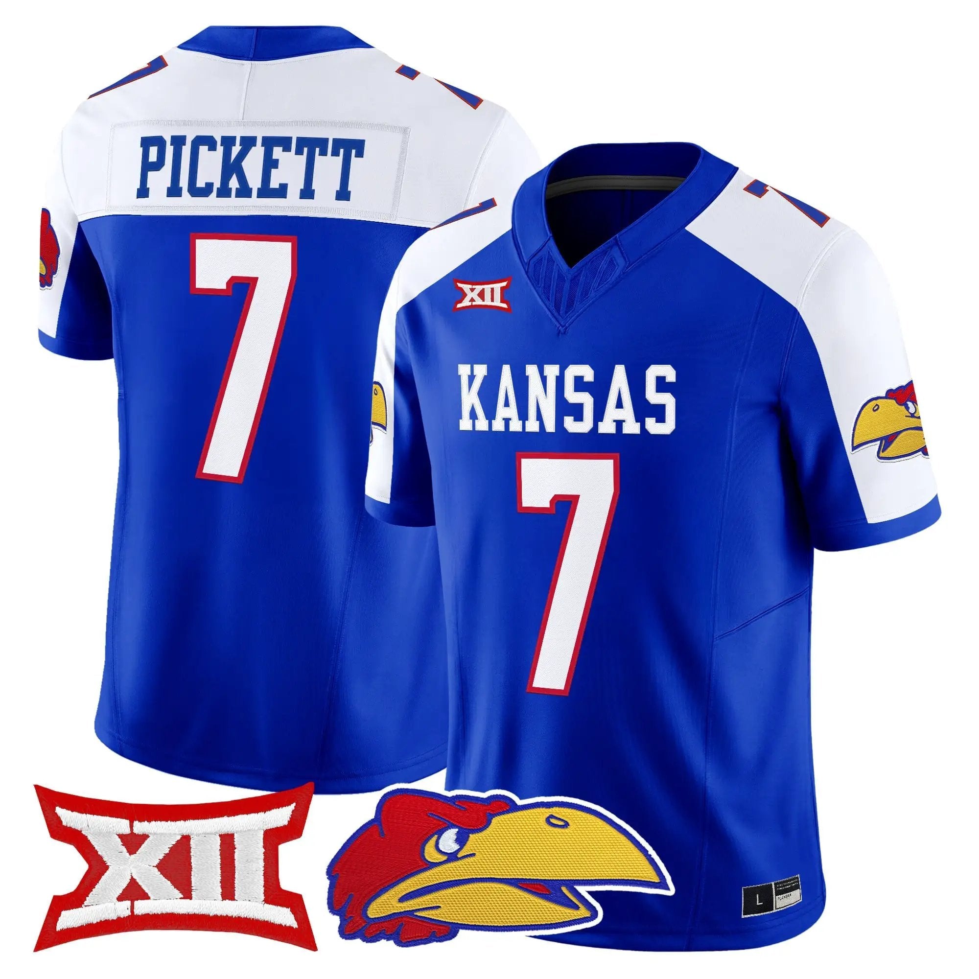 Kansas Jayhawks 2026 Vapor Limited Jersey - Stitched 32 KU 2026 Vapor Limited Jersey - Stitched by Digigearus