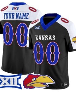 Kansas Jayhawks 2026 Vapor Limited Custom Jersey - Stitched 7 KU 2026 Vapor Limited Custom Jersey - Stitched by Digigearus